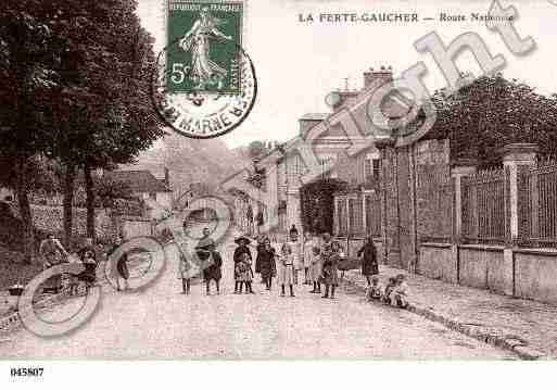 Ville de FERTEGAUCHER(LA), carte postale ancienne