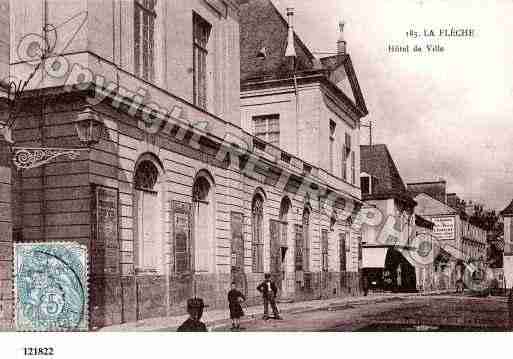 Ville de FLECHE(LA), carte postale ancienne