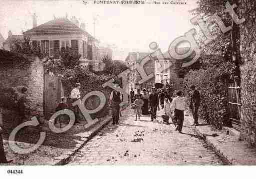 Ville de FONTENAYSBOIS, carte postale ancienne