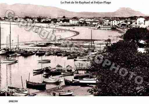 Ville de FREJUS, carte postale ancienne