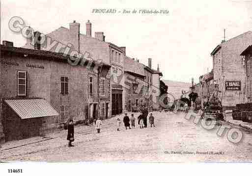 Ville de FROUARD, carte postale ancienne