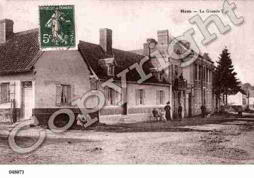 Ville de HEMHARDINVAL, carte postale ancienne