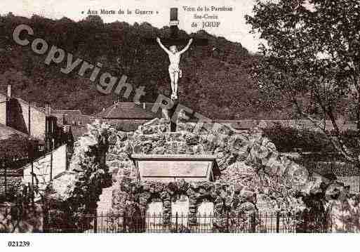 Ville de JOEUF, carte postale ancienne