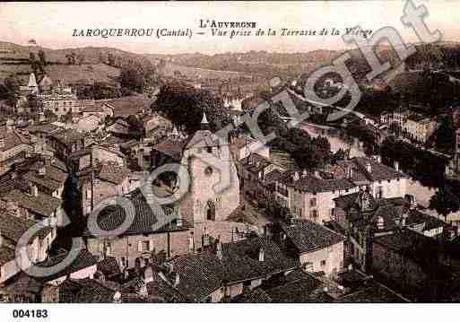 Ville de LAROQUEBROU, carte postale ancienne