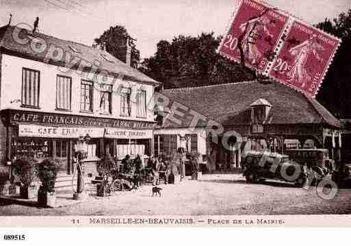 Ville de MARSEILLEENBEAUVAISISLEPETIT, carte postale ancienne