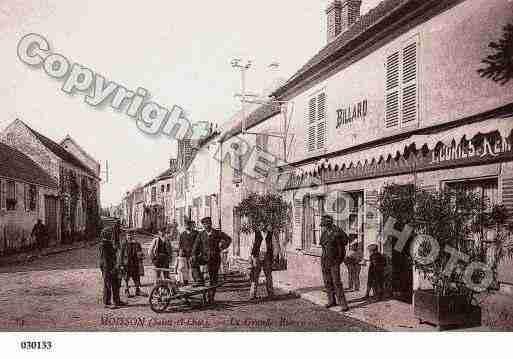 Ville de MOISSON, carte postale ancienne