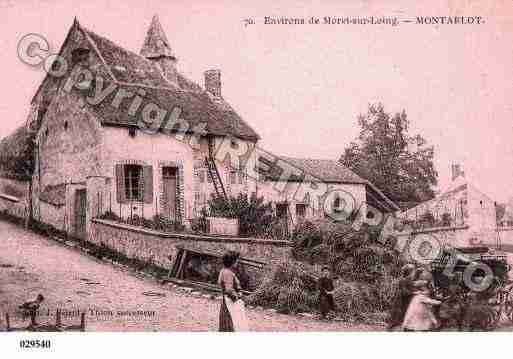 Ville de MONTARLOT, carte postale ancienne Ville de MONTARLOT, carte postale ancienne