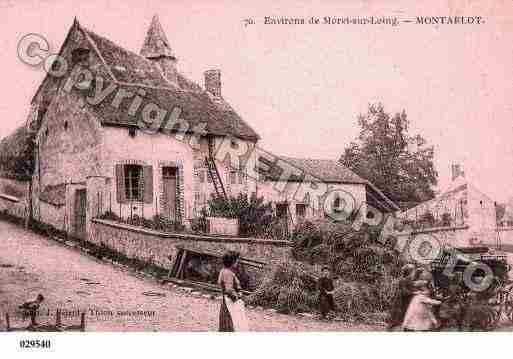 Ville de MONTARLOT, carte postale ancienne