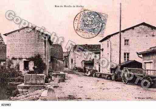 Ville de MORLEY, carte postale ancienne