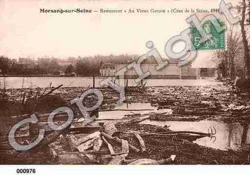 Ville de MORSANGSURSEINE, carte postale ancienne