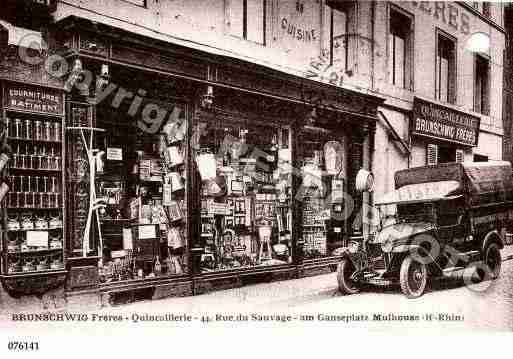 Ville de MULHOUSE, carte postale ancienne