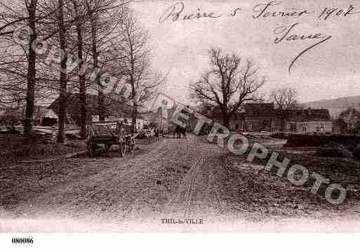 Ville de NANSOUSTHIL, carte postale ancienne