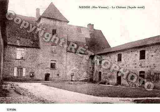 Ville de NEDDE, carte postale ancienne