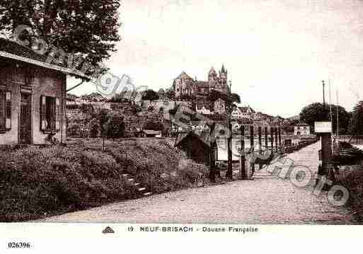 Ville de NEUFBRISACH, carte postale ancienne