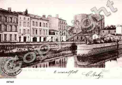 Ville de NIORT, carte postale ancienne