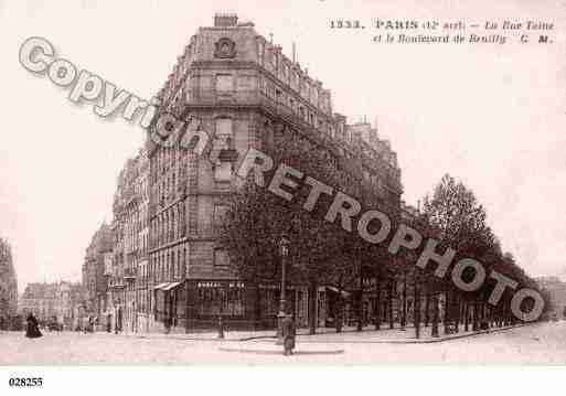 Ville de PARIS12, carte postale ancienne