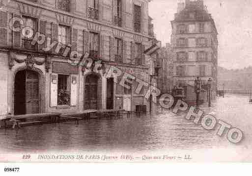 Ville de PARIS4, carte postale ancienne