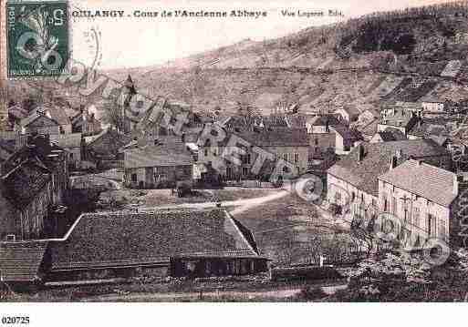 Ville de POULANGY, carte postale ancienne