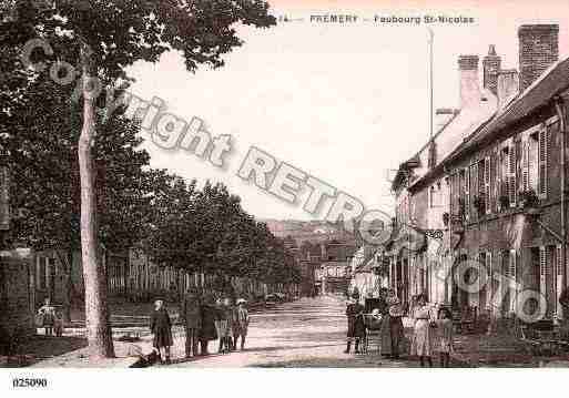 Ville de PREMERY, carte postale ancienne