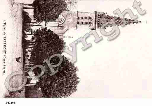 Ville de PRESSIGNY, carte postale ancienne Ville de PRESSIGNY, carte postale ancienne