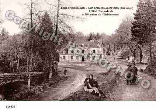 Ville de PRIZIAC, carte postale ancienne