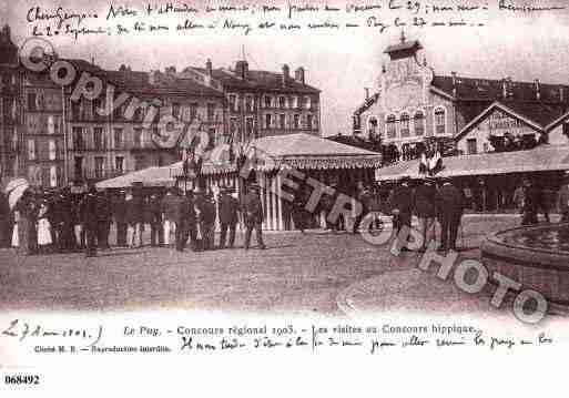 Ville de PUYENVELAY(LE), carte postale ancienne