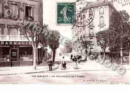 Ville de RAINCY(LE), carte postale ancienne