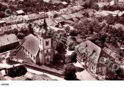 Ville de RARECOURT, carte postale ancienne