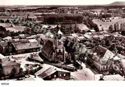 Ville de RARECOURT, carte postale ancienne