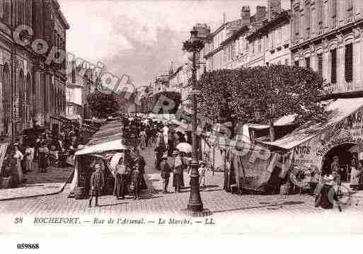 Ville de ROCHEFORT, carte postale ancienne