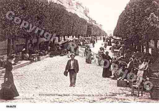 Ville de ROCHEFORT, carte postale ancienne