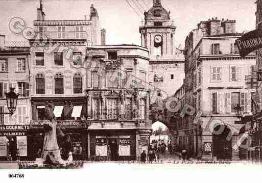 Ville de ROCHELLE(LA), carte postale ancienne