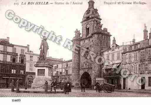 Ville de ROCHELLE(LA), carte postale ancienne