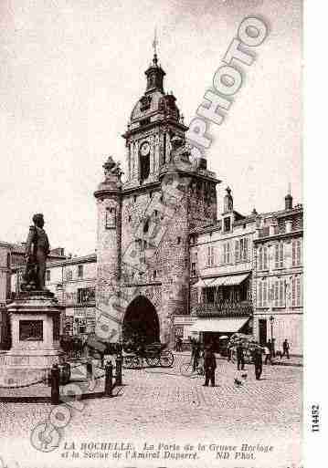 Ville de ROCHELLE(LA), carte postale ancienne