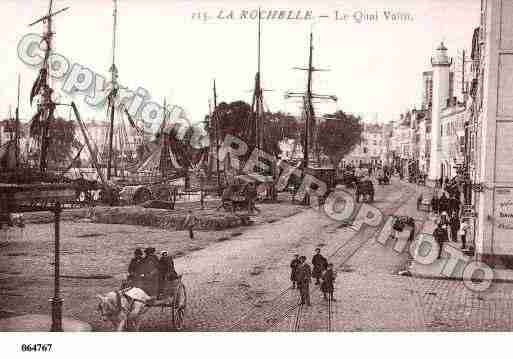 Ville de ROCHELLE(LA), carte postale ancienne