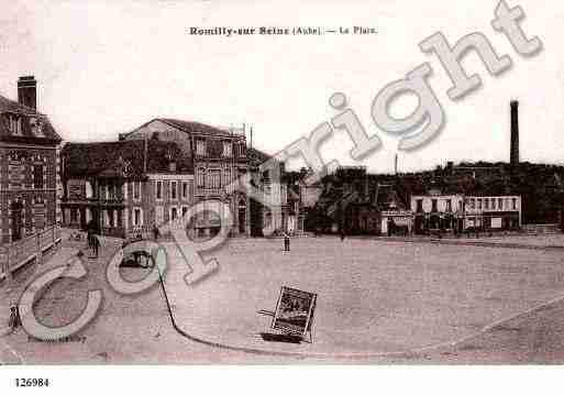 Ville de ROMILLYSURSEINE, carte postale ancienne