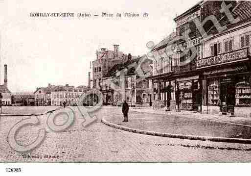 Ville de ROMILLYSURSEINE, carte postale ancienne