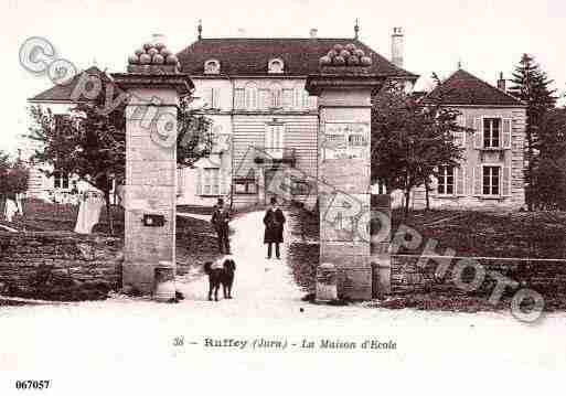 Ville de RUFFEYSURSEILLE, carte postale ancienne