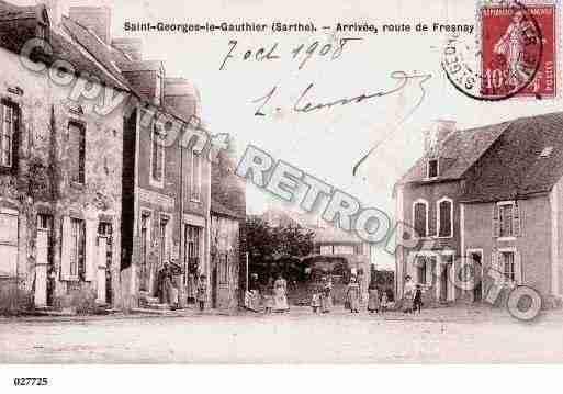 Ville de SAINTGEORGESLEGAULTIER, carte postale ancienne