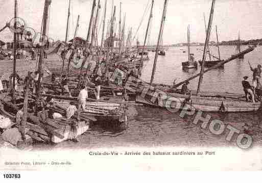 Ville de SAINTGILLESCROIXDEVIE, carte postale ancienne