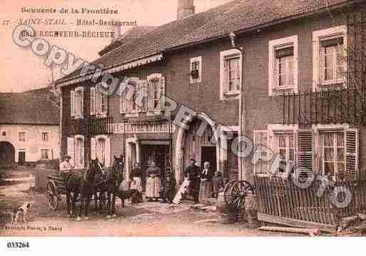 Ville de SAINTSTAIL, carte postale ancienne