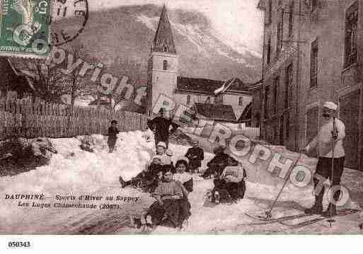 Ville de SAPPEYENCHARTREUSE(LE), carte postale ancienne Ville de SAPPEYENCHARTREUSE(LE), carte postale ancienne