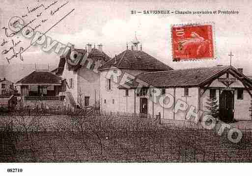 Ville de SAVIGNEUX, carte postale ancienne  Ville de SAVIGNEUX, carte postale ancienne