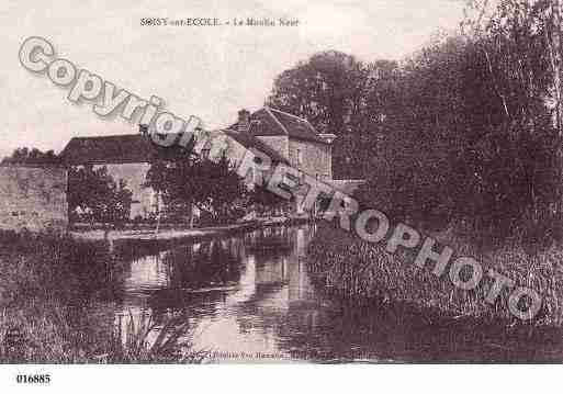 Ville de SOISYSURECOLE, carte postale ancienne