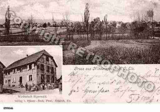 Ville de SPECHBACHLEBAS, carte postale ancienne