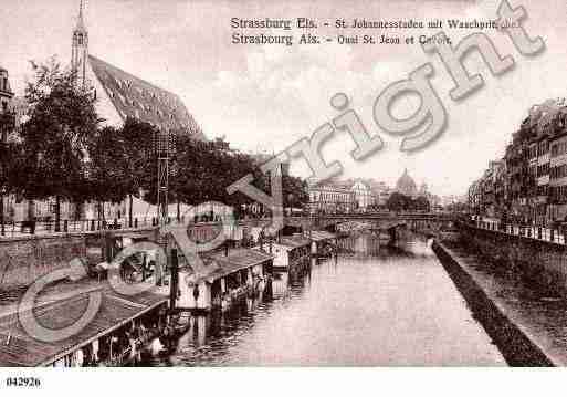 Ville de STRASBOURG, carte postale ancienne