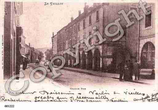 Ville de THILLOT(LE), carte postale ancienne