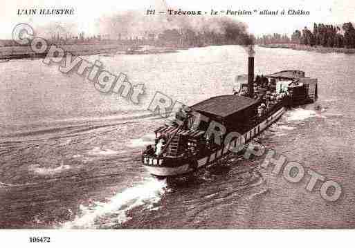 Ville de TREVOUX, carte postale ancienne