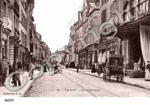 Ville de TROYES, carte postale ancienne