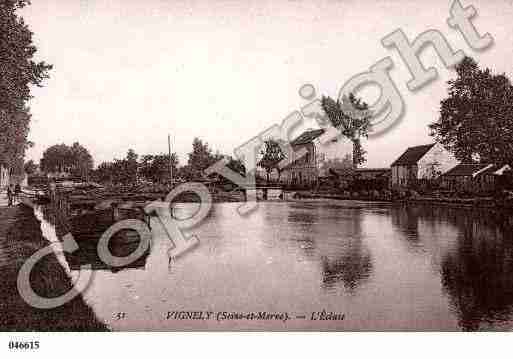 Ville de VIGNELY, carte postale ancienne